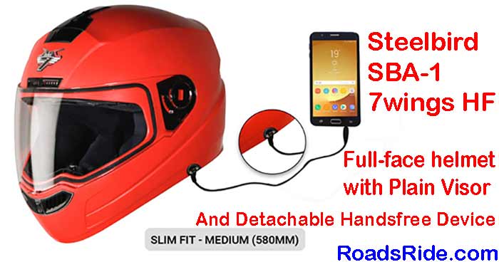 SteelbirdSBA-1 7wings HF full face helmet