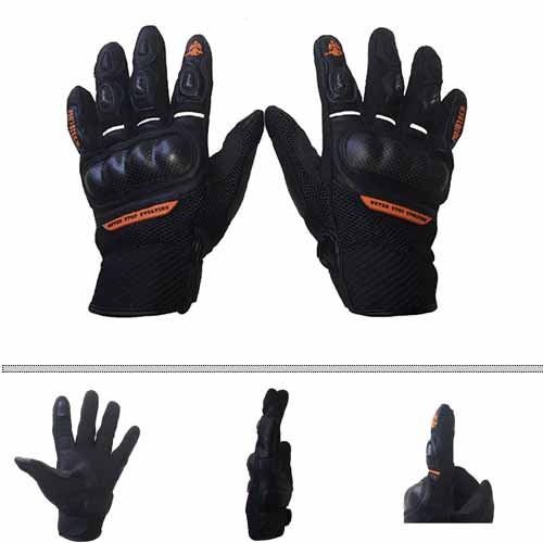 MOTOTECH Urbane Short Carbon Gloves