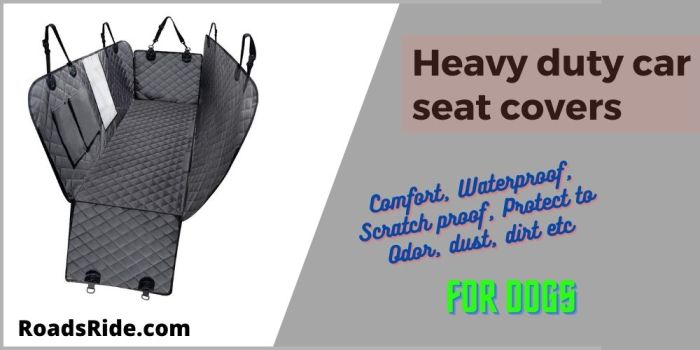 Read more about the article Heavy duty car seat covers for dogs: Comfort, Waterproof, Scratch proof