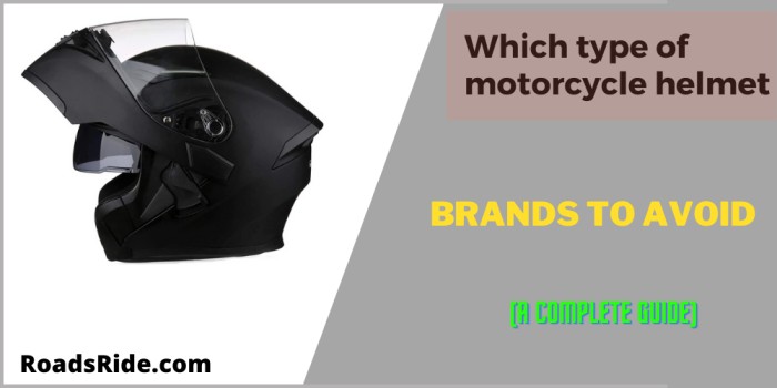 Read more about the article Which Types Of Motorcycle Helmet Brands To Avoid? (A Complete Guide)
