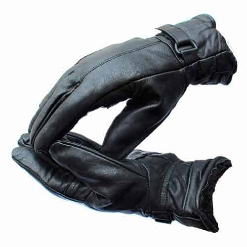  Leather half hand gloves for ladies for bike riding