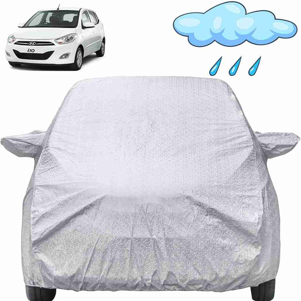 Autofact Waterproof Car Body Cover for Hyundai i10
