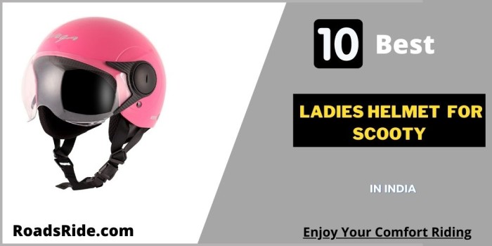 Read more about the article Ladies helmet for scooty: Increase your safety while riding scooty