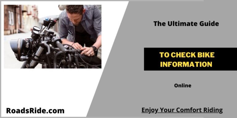 Read more about the article The Ultimate Guide to Check Bike Information Online 2022