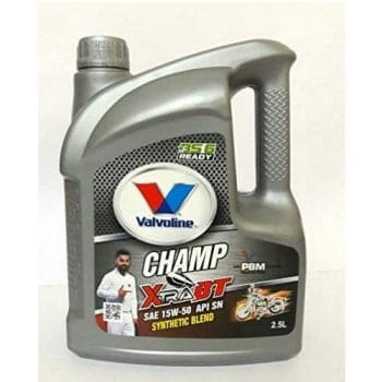 Valvoline Champ Grade Synthetic Blend engine oil for royal Enfield classic 350