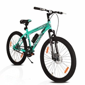 Leader Mountain Bicycle Without Gear Single Speed with Front Suspension and Dual Disc Brake