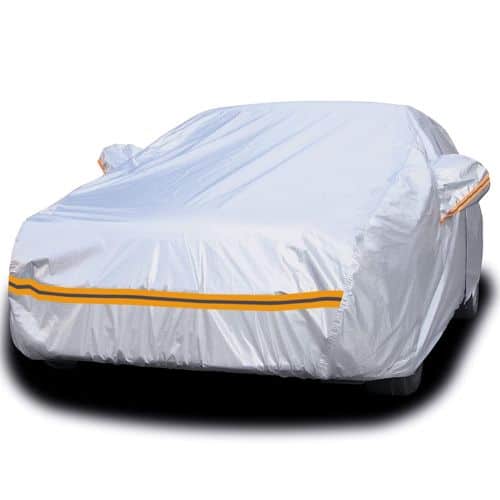 6 Layers, Outdoor Protection, All Weather and Universal fit Car Cover